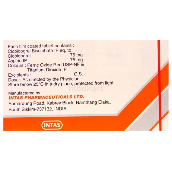 preva as 75mg tablet 15's
